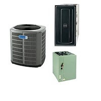 American Standard HVAC system with 95% furnace and 14 SEER AC