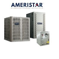 AmeriStar HVAC system with 80% furnace and 14 SEER AC