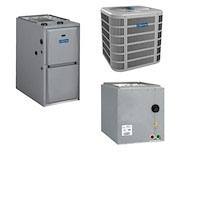 Comfort-Aire HVAC system with 95% Furnace and 15 SEER AC