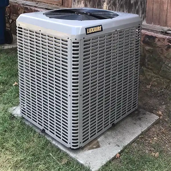 air conditioning unit at a house in McAlester, OK