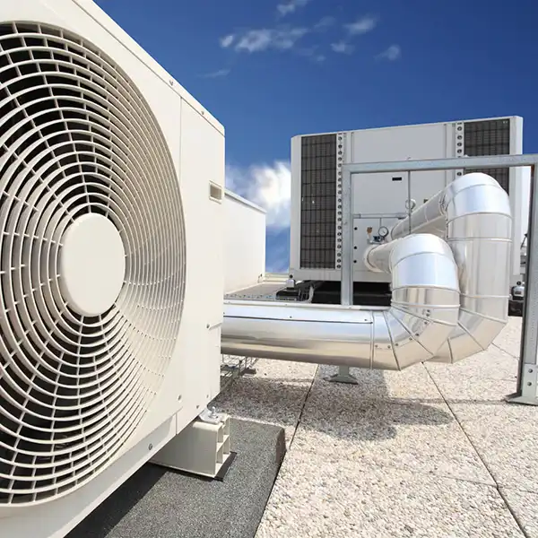 commercial hvac unit on a rooftop in McAlester, OK